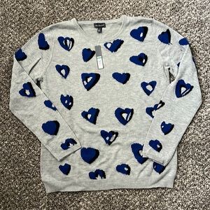 Heart Sweater, Great for Valentine’s Day!